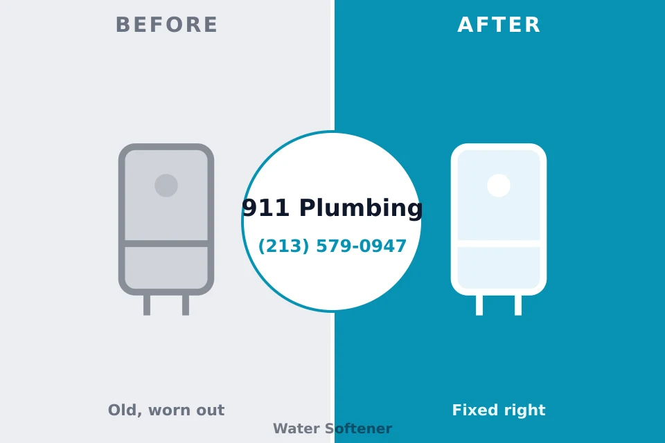 Before and after: plumbing company Thomson, IL